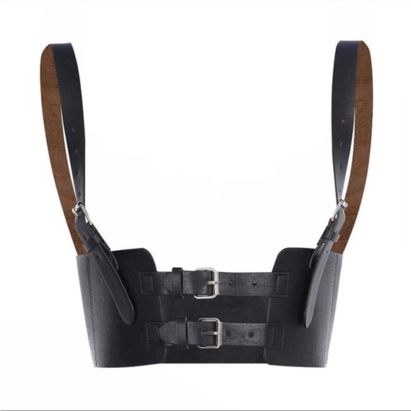 - Leather Waist Harness Belt Corset Belt *NEW*